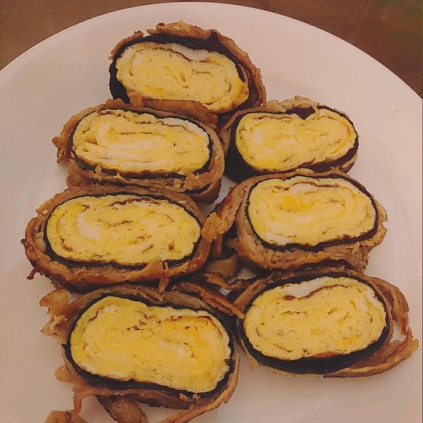 蛋肉捲:Iris Hana 一起做