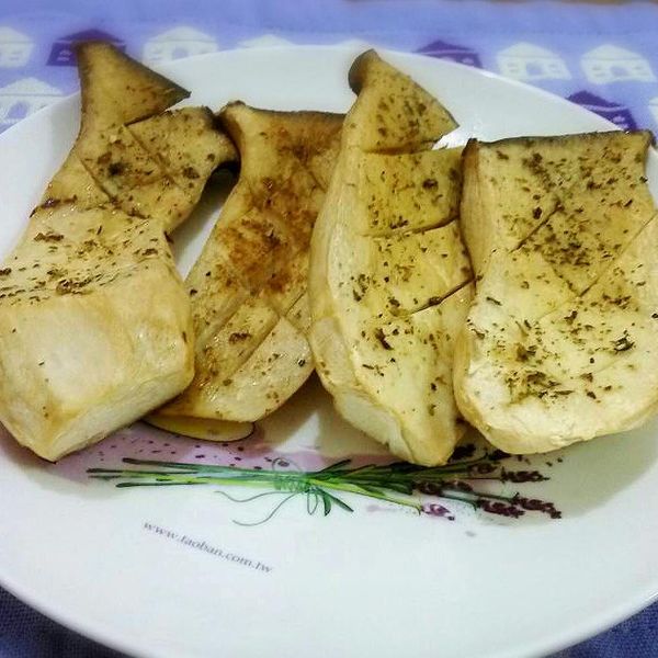 椒鹽杏鮑菇：Elena 一起做