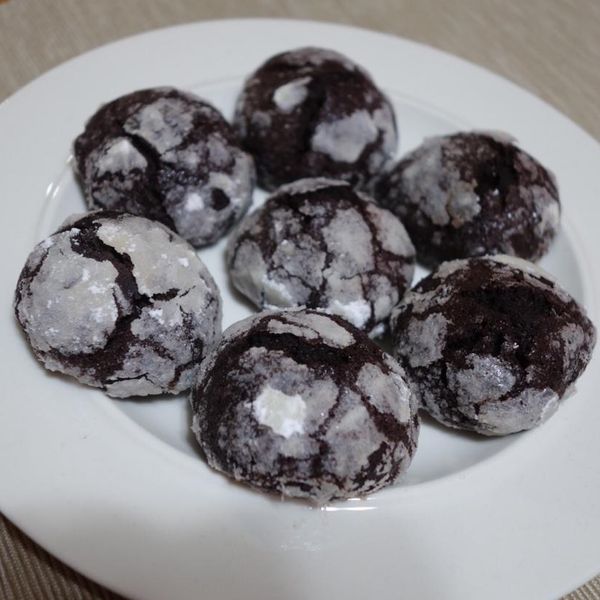 巧克力裂紋小鬆餅 : Chloe  Huang一起做