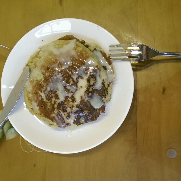 蜂蜜香蕉鬆餅(煎餅) : Aping Zheng一起做