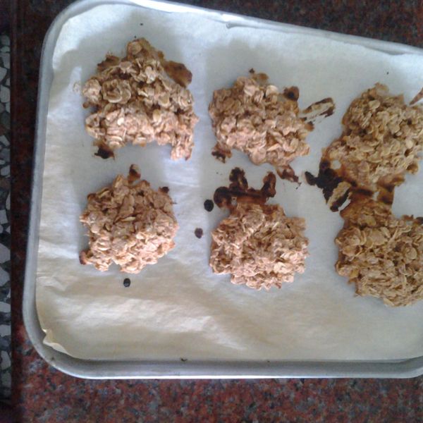 QQ巧克力燕麥軟餅 [無油/粉/糖]：張雅婷 一起做