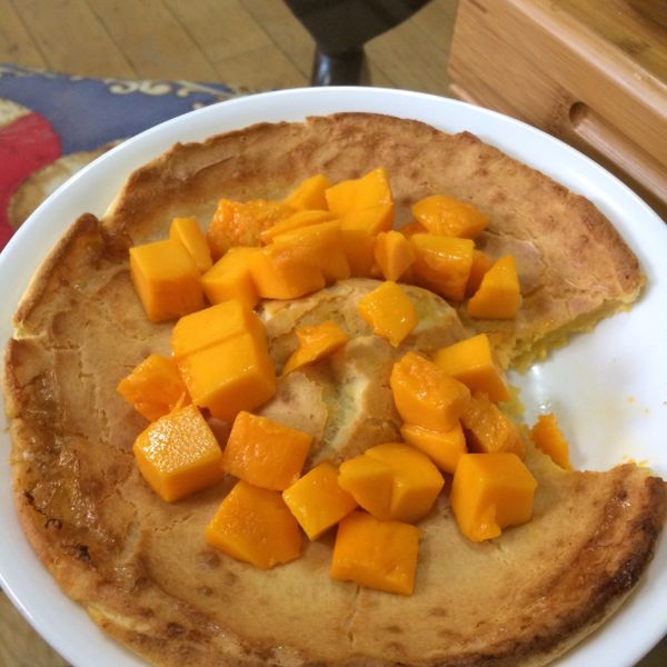 熱鍋鬆餅/焙鍋鬆餅/荷蘭寶貝鬆餅 : Fannie OuYang一起做