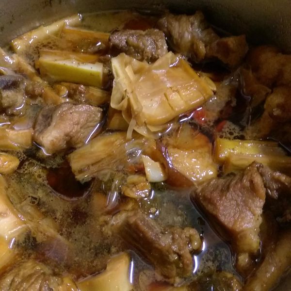 桂竹筍福菜滷肉：杜玟嫻 一起做