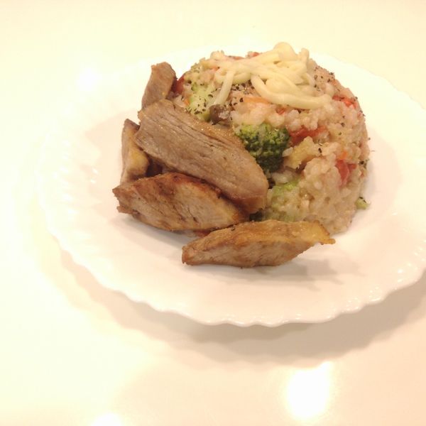 整個番茄飯─奶油蝦仁版:Vincent Kao 一起做