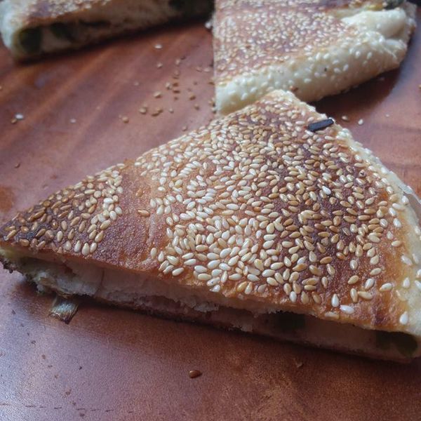 香蔥鍋餅 : 龔宜玥（宜靜手工坊）一起做