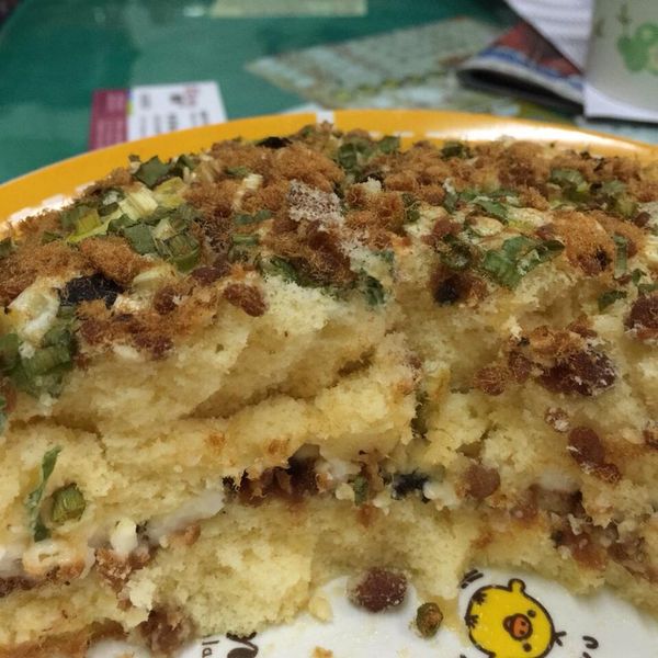 蔥花魚鬆蛋糕:陳虹妃 一起做