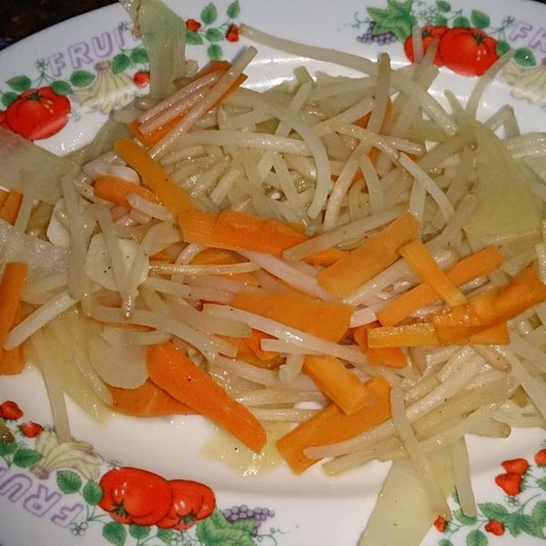 自製安心豆芽菜炒洋蔥 : Fiona Liaw一起做