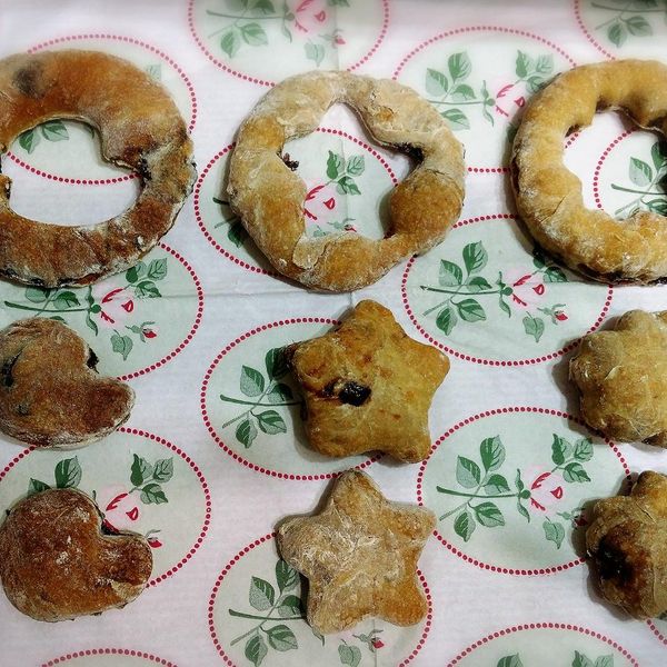 莓果酵母甜甜圈(免油炸)：Karen Liu 一起做