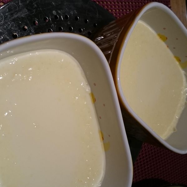 電鍋蒸布丁 : Wendy一起做