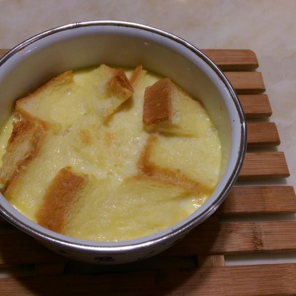 超簡單香蕉麵包布丁 : 林家綺一起做