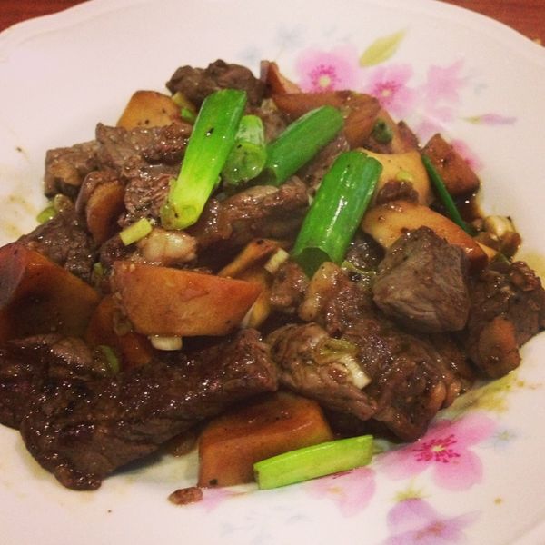 5分鐘快手料理-香辣杏鮑牛小排 : Mia Chang一起做