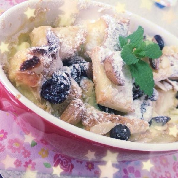 麵包布丁 烤箱的午茶時光 : 愛自己一起做