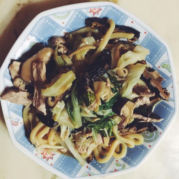 炒烏龍麵 : mimichang一起做