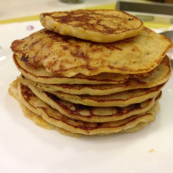 只要兩顆蛋+一根香蕉的簡單鬆餅! : 詹君瑩一起做