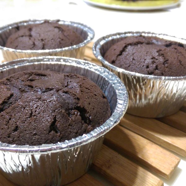 巧克力熔岩 : 林家綺一起做