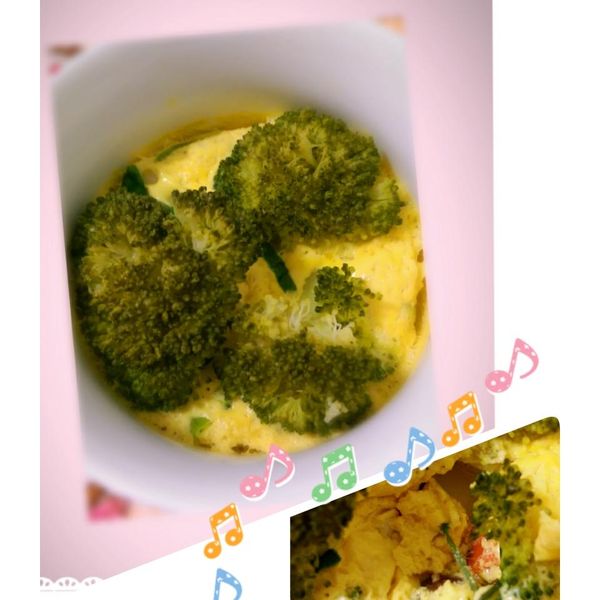 力力隨意煮-花椰菜肉餡蒸蛋盅：~※荔蒂貓※~ 一起做