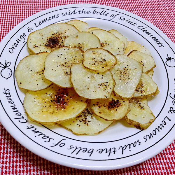 現烤洋芋片：ㄚ君 一起做