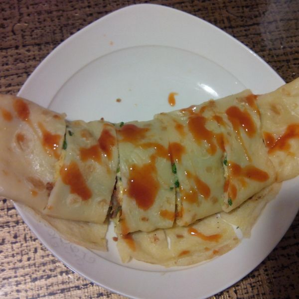 中式蛋餅 : 陳明惠一起做