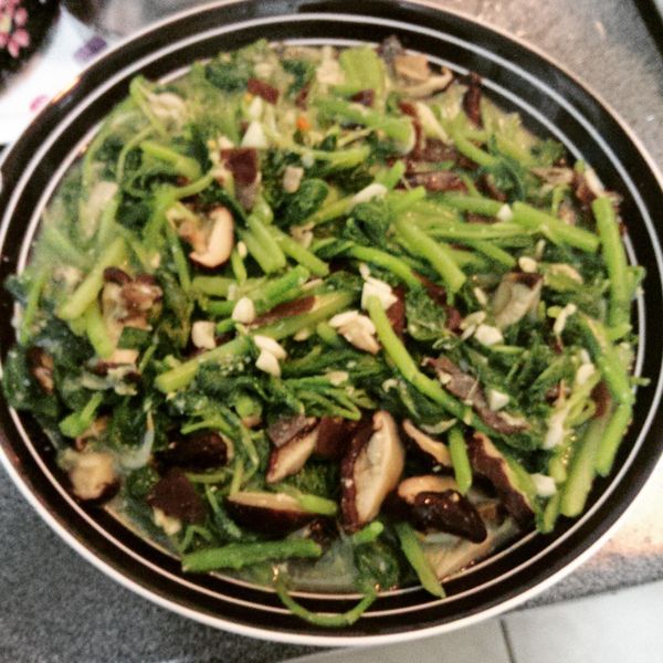 家常菜~養生莧菜 : Milly Ho一起做