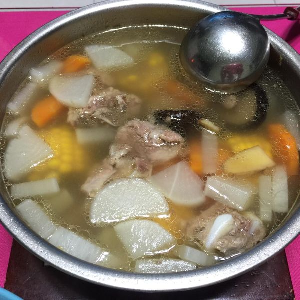 排骨蘿蔔湯 : 妙妙一起做