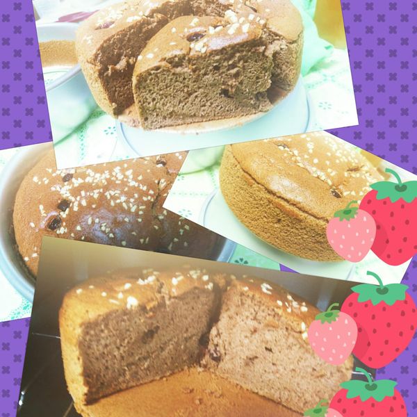 巧克力戚風蛋糕：葉芝妏 一起做