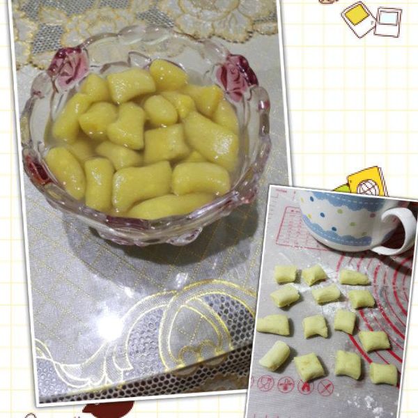 手作番薯圓 : QQ一起做