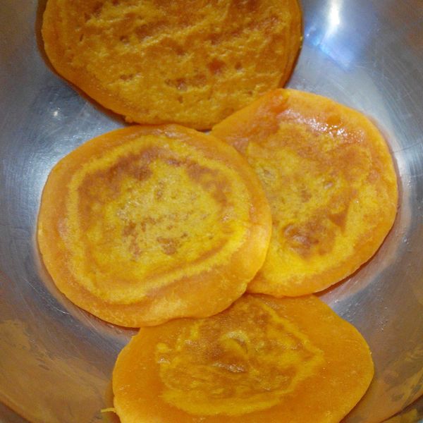 三種食材→煎出Q彈好吃的【地瓜餅】：小筠 一起做