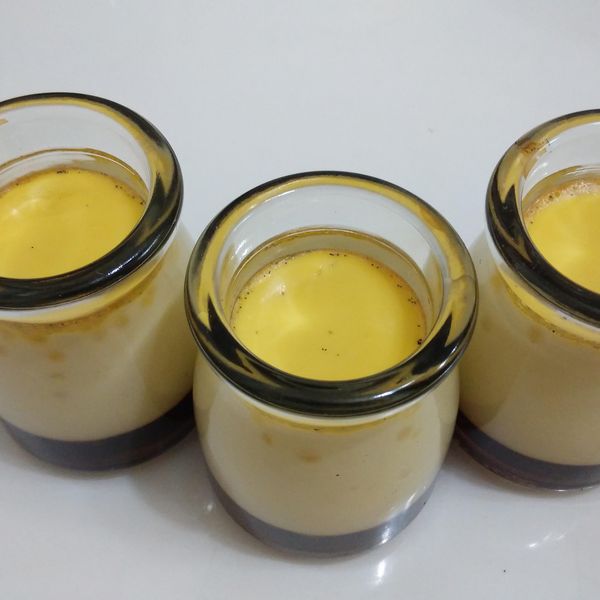 蒸香草焦糖布丁 : Iju Chen一起做