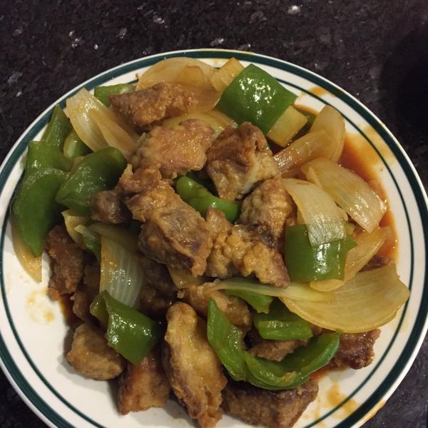 糖醋肉 : Alice 公主一起做