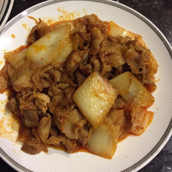 泡菜豬肉 : Alice 公主一起做