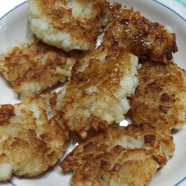 自製黃金薯餅 : Pei Wen Dai一起做