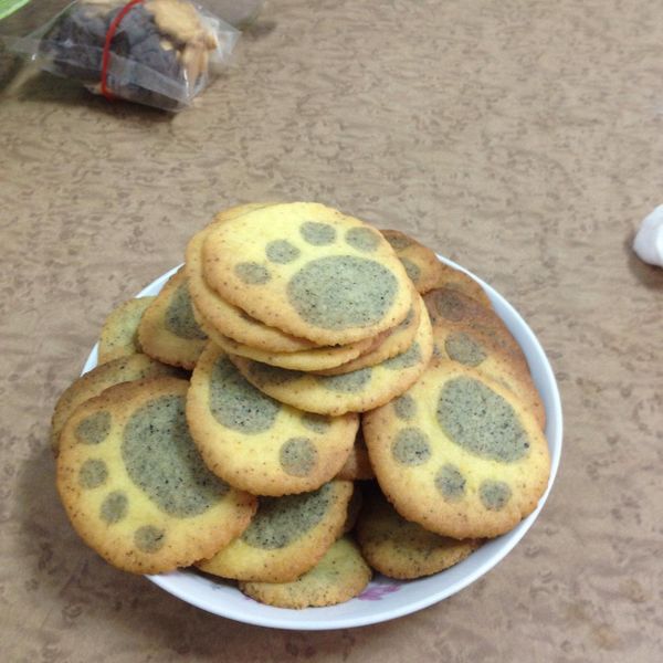 腳印餅乾 : ToFu Chiu一起做