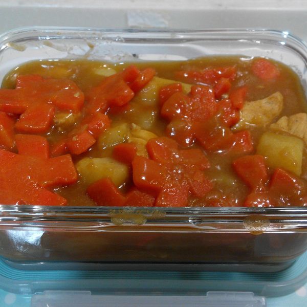 咖哩雞肉飯 : Pei-syuan  Tsai一起做