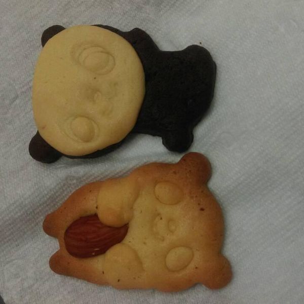 雙色造型餅乾 : wei一起做