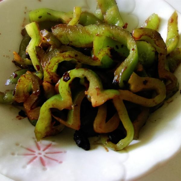 豆豉青椒 : 許容妹一起做
