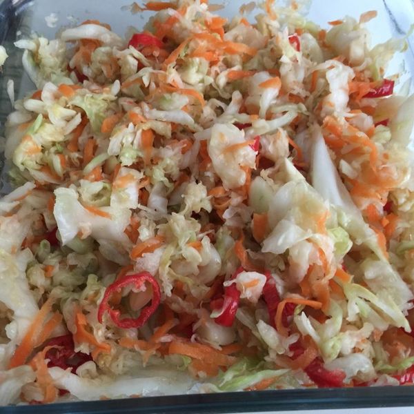 台式黃金梅子泡菜~配自炸臭豆腐滋味ㄧ級棒：森巴㕑房 一起做