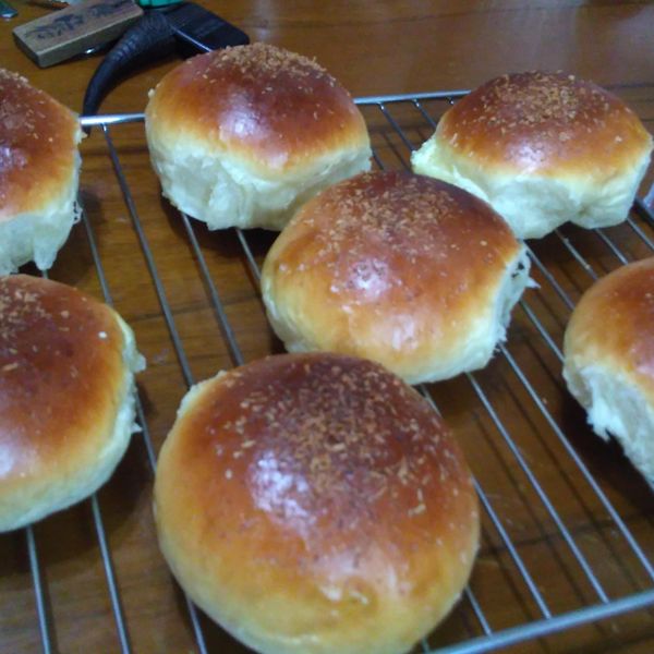 奶酥麵包 : 長男媳婦一起做