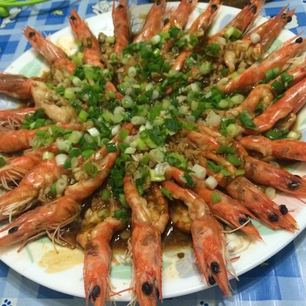 蒜蓉雞蛋豆腐蒸蝦：楊淳 一起做