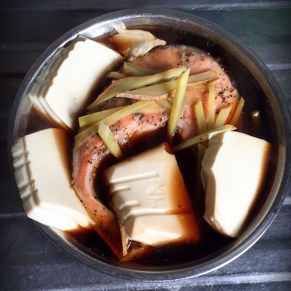 ❤ 清蒸鮭魚 ❤ : 燕一起做