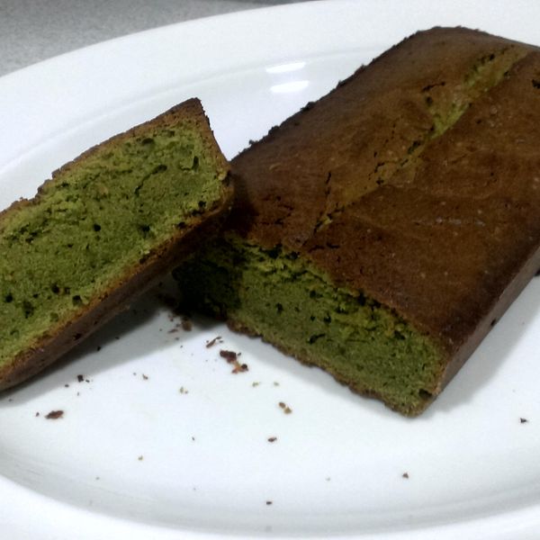 濃厚抹茶磅蛋糕：鄭文玲 一起做