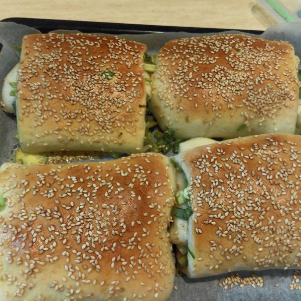 芝麻蔥燒餅 : Shiau Amy一起做