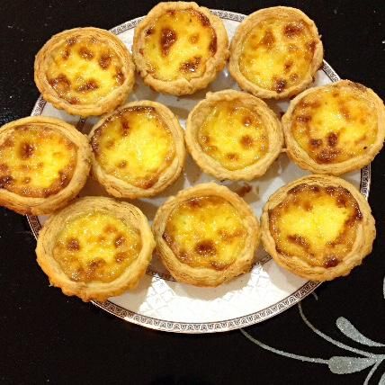 葡式蛋塔(冷凍酥皮輕鬆做!) : 皮小蛋一起做