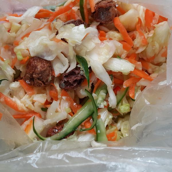 台式黃金梅子泡菜~配自炸臭豆腐滋味ㄧ級棒：李侑家 一起做