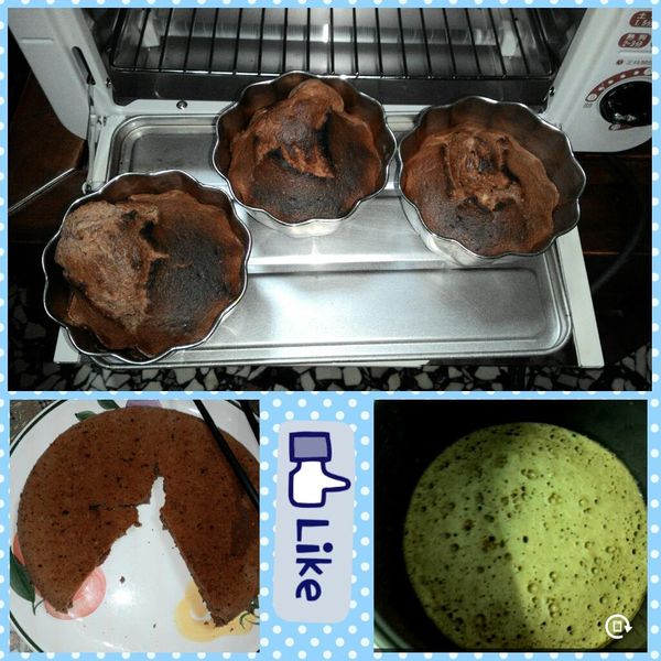 電子鍋 巧克力蛋糕：李宜庭 一起做