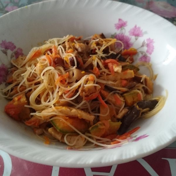 金瓜米粉：Sylvia Huang 一起做