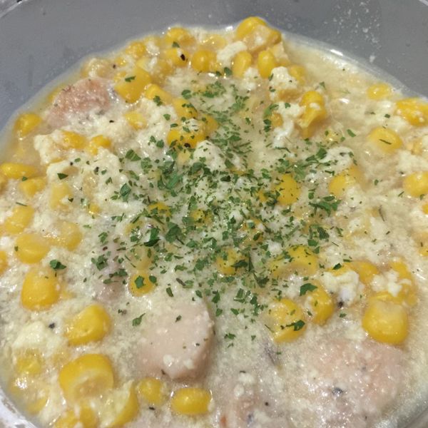 新手不敗家常菜 - 玉米燴肉粒：Brenda Lin 一起做