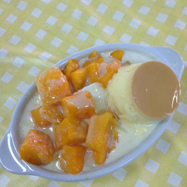 免機器!!芒果牛奶雪花冰~夏天人氣冰品! : Candy Chung一起做