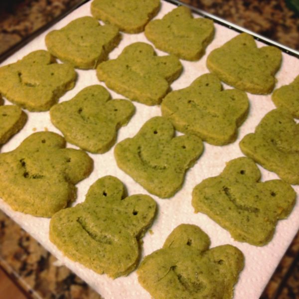 Olivia♥抹茶餅乾：Una Chang 一起做