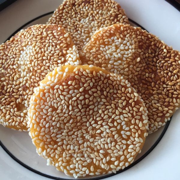 芝麻南瓜Q餅 : Lukino一起做