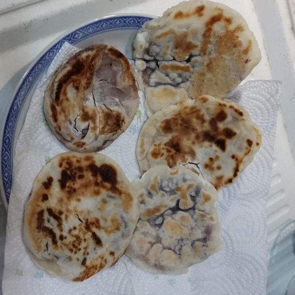 豆沙燒餅 [超簡單食譜]：Celia Chau 一起做